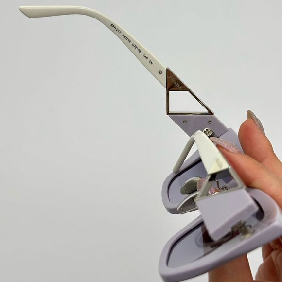 PRADA Sunglasses PR21YS 07Z08I Light Violet Women NEW - Picture 6 of 11